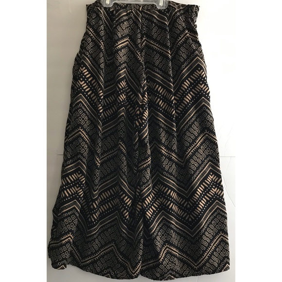 Painted Threads culottes black and brown size med - Picture 3 of 7